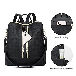 Makes Backpack Purse for Women PU Leather backpack