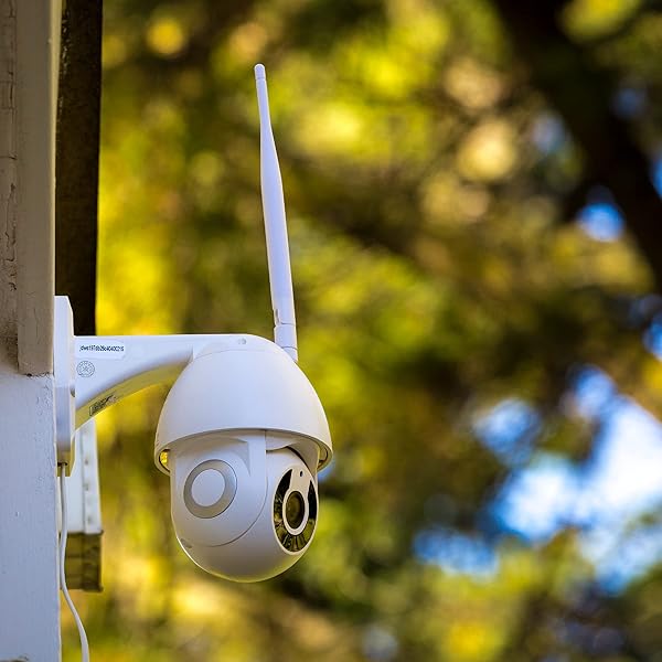 Garza Smarthome   Cmara de vigilancia exterior inteligente Wifi 360 1080P HD IP65 impermeable a lluvia Visin Nocturna Deteccin De Movimiento Audio Bidireccional Control Remoto