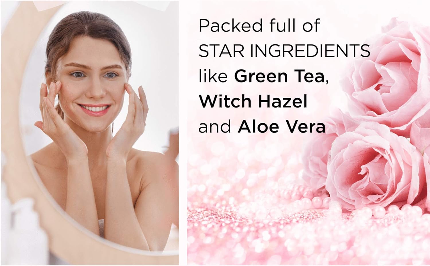 Radha Beauty Rosehip Complete Facial Care Kit - 3-in-1 Anti-Aging Set with Cleanser, Serum, and Moisturizer for Wrinkles, and Dark Spots, Day & Night Brightening Skincare Gift Set: Beauty
