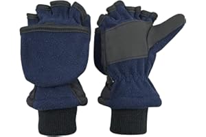 N'Ice Caps Kids Fingerless Glove Mitten Converter Winter Warm Thinsulate Lined