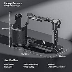 NEEWER X-S20 Camera Cage, Full Access Protective