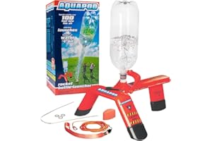 AquaPod The Original Rocket Bottle Launcher Kit - Launches Soda Bottles 100 Ft Up in The Air - Fun Educational STEM Gift Idea for Kids & Teens - Great Science Toy & Outdoor Activity for Family