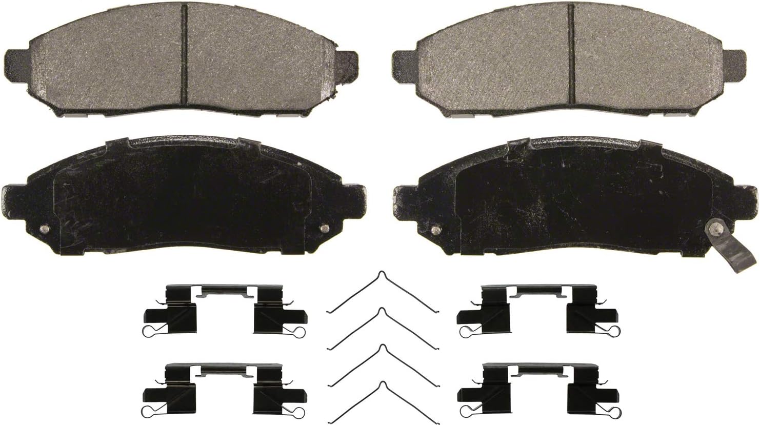 Wagner Severe Duty SX1094 Semi-Metallic Disc Pad Set Includes Installation Hardware, Front
