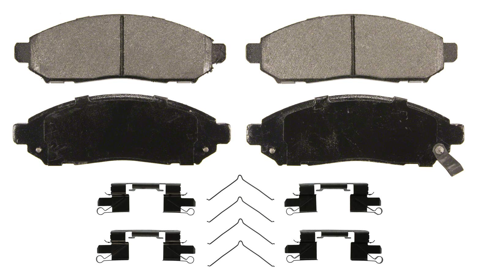 Wagner Severe Duty SX1094 Semi-Metallic Disc Pad Set Includes Installation Hardware, Front