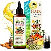 Premium Hair Growth Oil Organic100% Pure Batana Oil for Hair Growth Castor, Rosemary, pumpkin Blend Infused with Biotin, Keratin & Vitamin E Premium Scalp Treatment