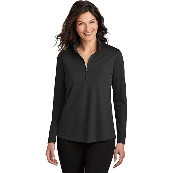 Port Authority Men's Dry Zone UV Micro-Mesh Quarter-Zip Pullover