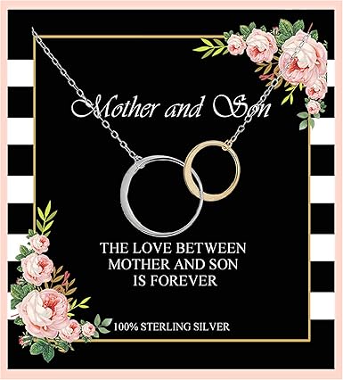 Amazon Com Creatique Mother Son Necklace Mother And Son Necklace