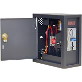 Sintron ST-002 Industrial Coin Operated Timer Control Power Box - 110V 16A Commercial Grade, 8-Channel Anti-Cheat Multi-Coin Acceptor Relay Box for Washing Machine, Arcade, Massage Chair, PCs