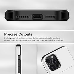 SAMONPOW Compatible with iPhone 15 Pro Case with