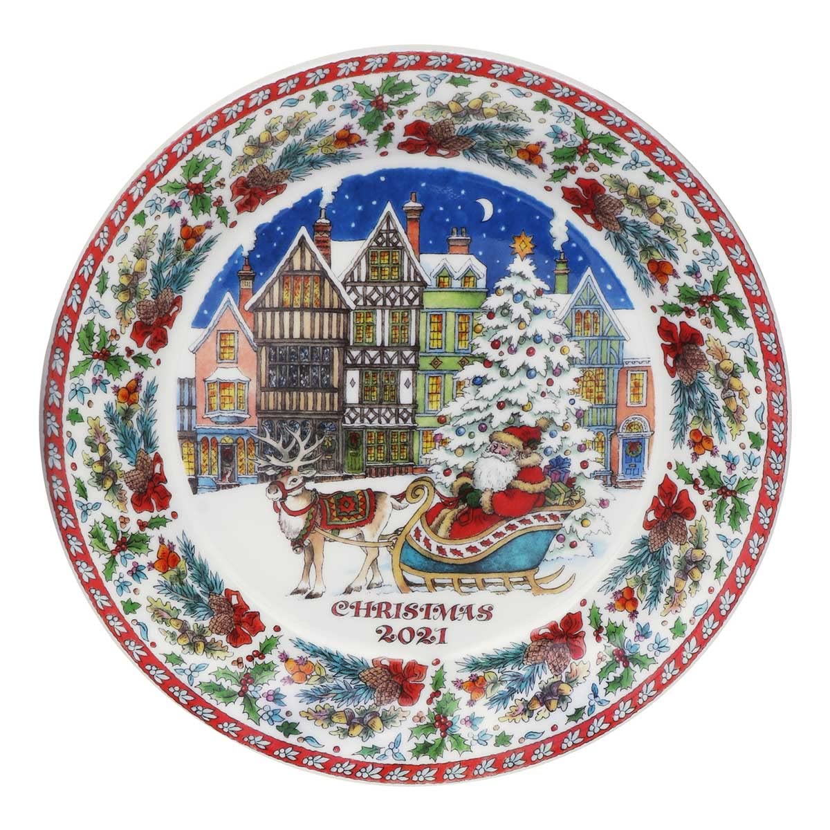 Dunoon 2021 Christmas 20 Centimetre Plate