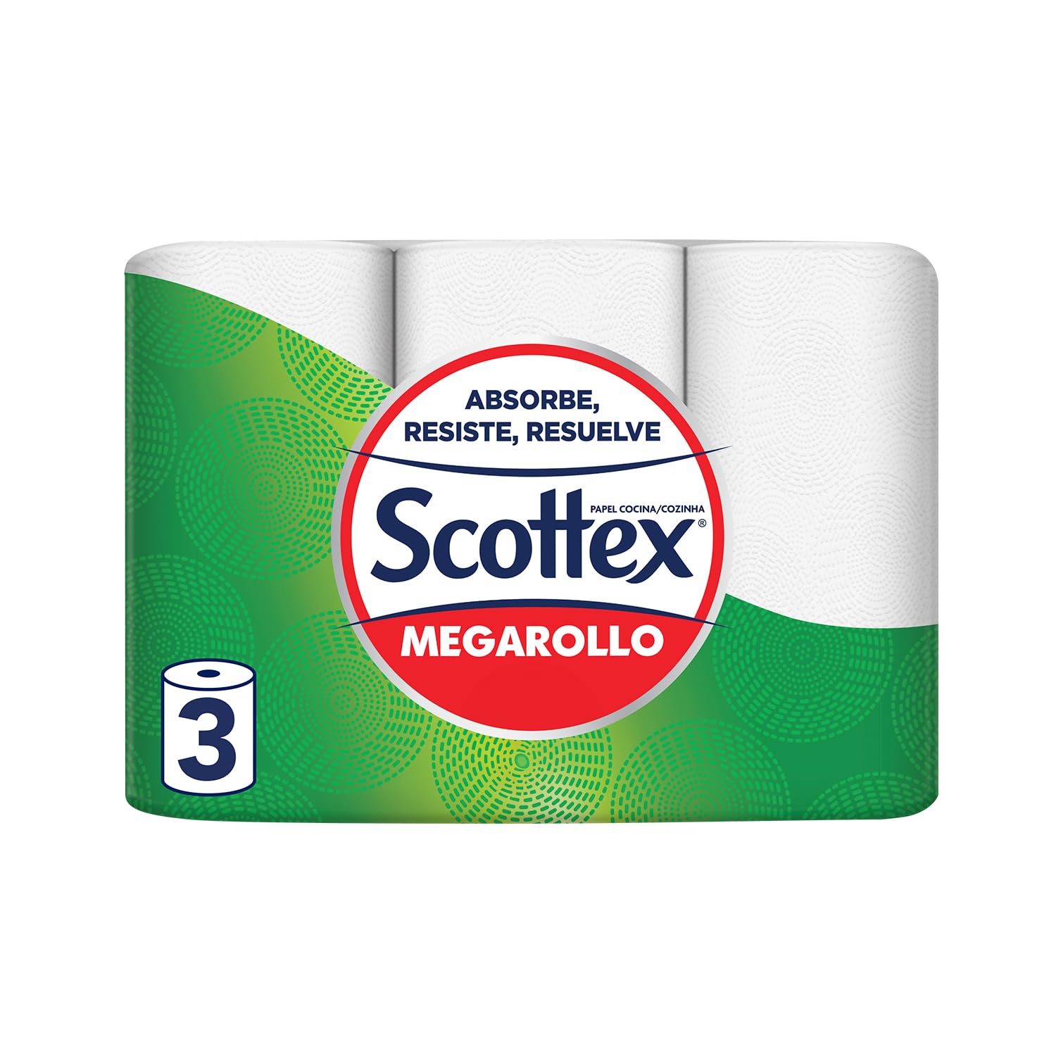 Scottex Kitchen Paper Mega Roll - 3 Rolls