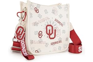 Montana West X NCAA Medium Crossbody Bag for Women Sport Purses Adjustable Strap Handbags with Zipper