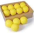 Furlihong 12-Inch Sting-Free Dimpled Training Softballs for 6902BHA Toss Machine, 6.57 oz/pcs, by The Dozen