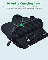 PeroBuno Super External CD/DVD Drive with USB 3.0 Ethernet Hub SD TF Card Reader view 8