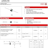 AUKENIEN 15SQ045 Schottky Diode 15A 45V Axial 20pcs view 3