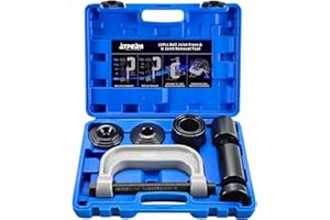 ATPEAM Ball Joint Service Tool | Heavy Duty Ball Joint Press & U Joint Removal Tool Kit with 4wd Adapters, for Most 2WD and 4WD Cars and Light Trucks