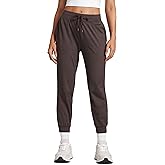 CRZ YOGA Cloud Jersey Joggers Sweatpants Women 25" Capri Casual Lounge Pajama Workout Sweat Pants with Pockets