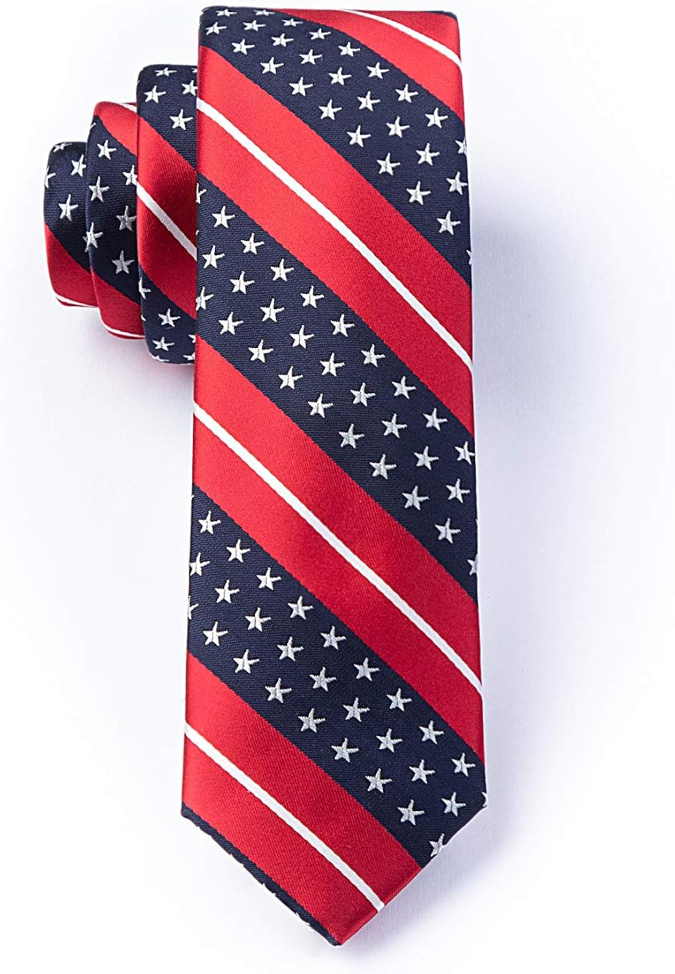 Men's Red White Blue Freedom USA Stars & Stripes American Flag