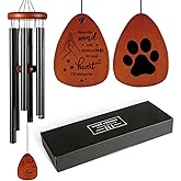 SteadStyle Pet Memorial Gifts for Dogs, Dog Memorial, Pet Memorial Wind Chime, Loss of a Dog Sympathy Gift, in Memory of Dogs Cats Gifts,Remembrance Bereavement Gift 36 in