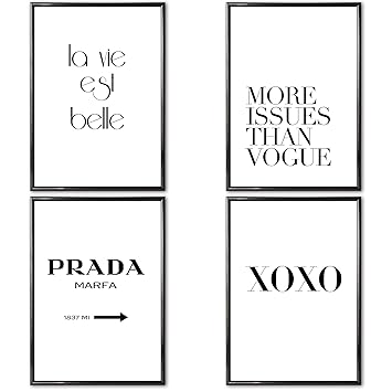 Große Auswahl An 4er Poster Sets In Din A4 Zb Mode Mit