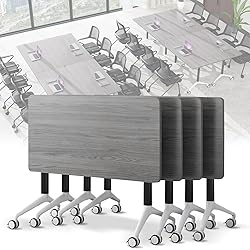 SOIUDNEB Conference Table,Wooden Folding Conference