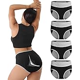 IGOLUMON Period Underwear for Women, Leak-Proof Incontinence & Postpartum Panties, Heavy Flow Protection with Graphene Core