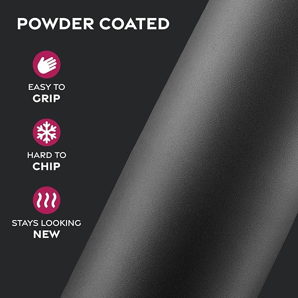 FINEDINE 25 OZ INSULATED WATER BOTTLE WITH STRAW – TRIPLE WALLED STAINLESS STEEL METAL BOTTLE W/ 3 LEAK PROOF LIDS – FOR TRAVEL, SCHOOL, SPORTS, GYM/MEN, WOMEN & KIDS – INKY RAVEN BLACK