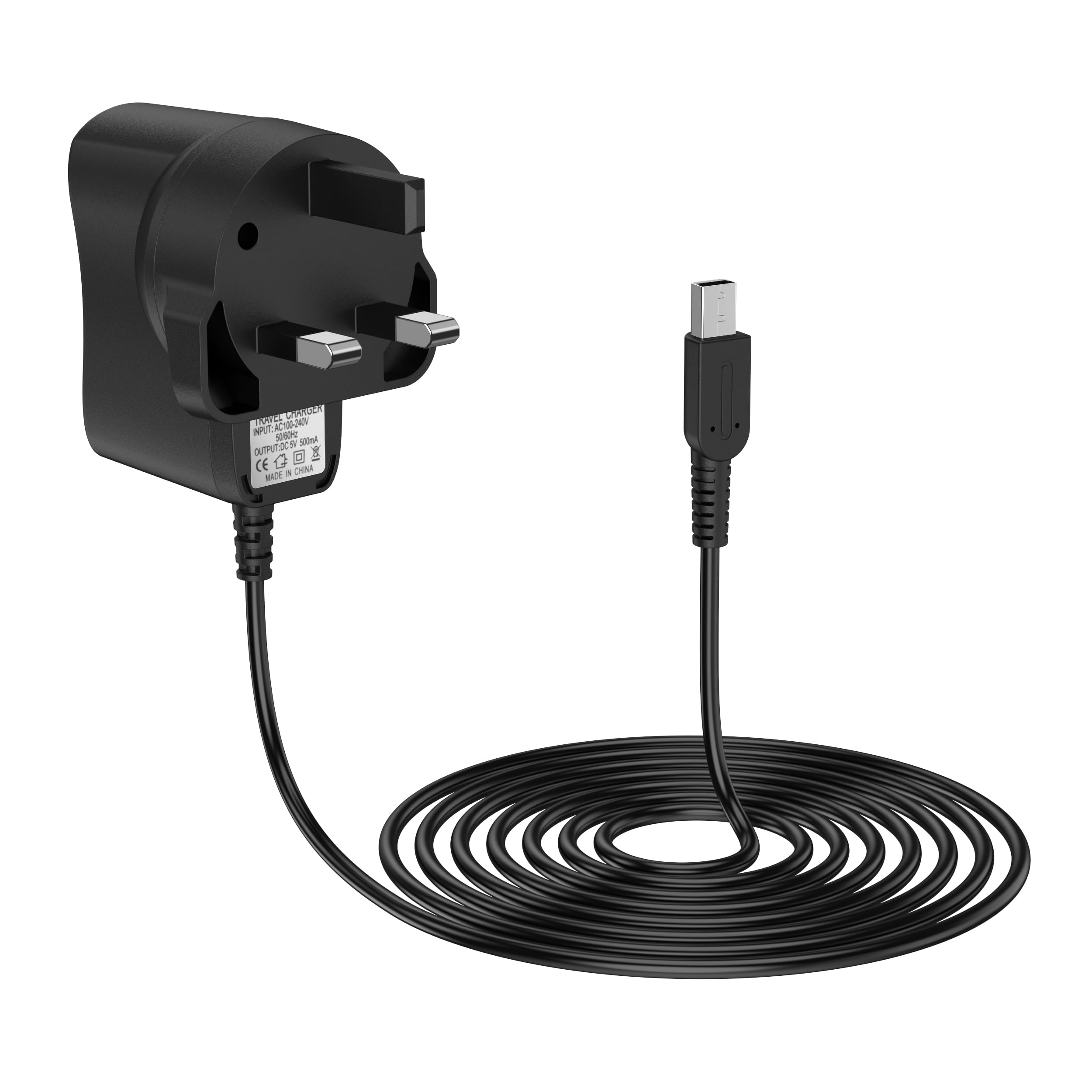 Charger for Nintendo 3DS, Power Supply Adapter for Nintendo New 3DS XL/New 3DS/ 3DS XL/New 2DS XL/New 2DS/ 2DS XL/ 2DS/ DSi/DSi XL