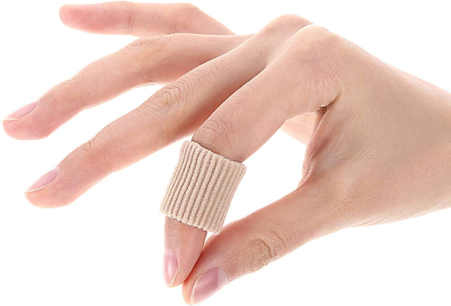 Toe Cushion Tube Toe Tubes Sleeves Soft Gel Corn Pad Protectors for Cushions Corns, Blisters, Calluses, Toes and Fingers (16 Pieces, Mixed Size Toe Cushion Tube): Health & Personal Care