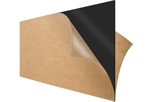 SimbaLux Acrylic Sheet Black Opaque Cast Plexiglass 12" x 24" Long Panel 1/8" Thick (3mm) Plastic Plexi Glass Board with Protective Paper for Signs, DIY Display Projects, Craft, Easy to Cut