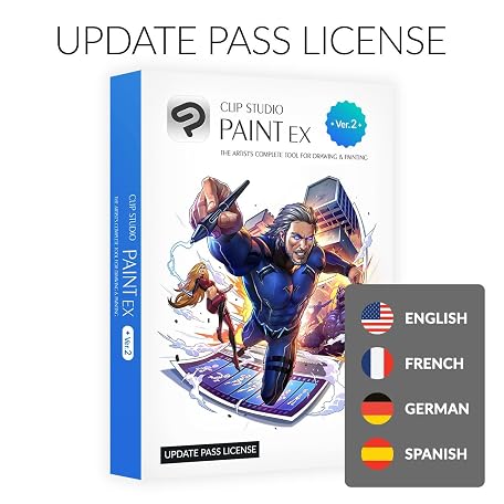 Mua CLIP STUDIO PAINT EX - Version 2 | Annual Update Pass | for Clip ...