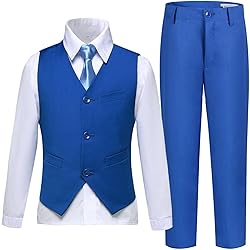 Laimi Duo Boys' Suits Royal Blue Suit for Toddler