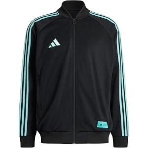 adidas MEN'S MERCEDES - AMG PETRONAS FORMULA ONE TEAM LAS VEGAS TRACK JACKET, Black, 2XL