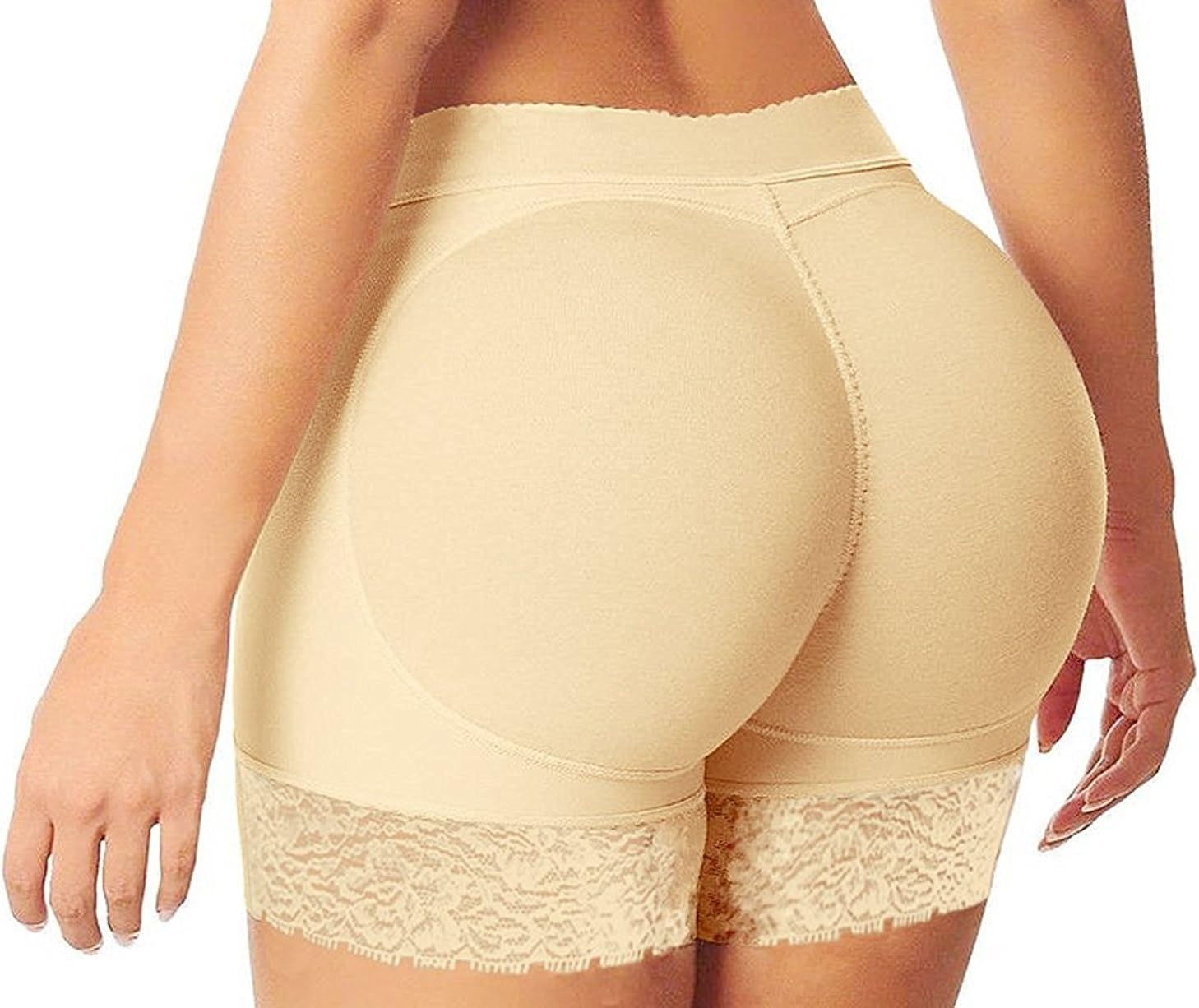 HelloTem Women Seamless Butt Lifter Padded Butt Hip Enhancer Shaper Panties Underwear