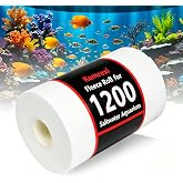 Kamrexi 115' Long 6.78" High Replacement Fleece Roll | Compatible with Red Reef 1200 Model Coral Aquarium Filtration System, Automatic Filtration Performance