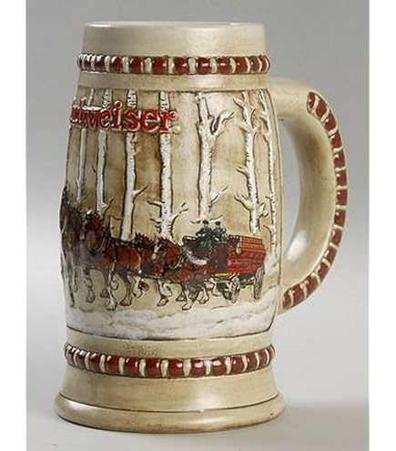 Amazon.com | Budweiser 2014 Holiday Stein: Beer Mugs & Steins