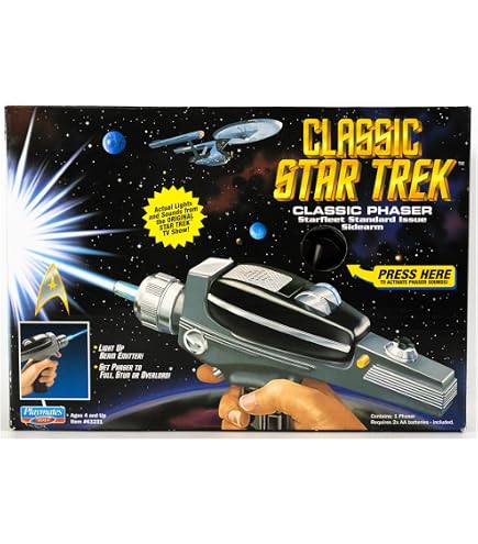 Amazon.com: Star Trek Into Darkness Phaser Replica Gun : Arts