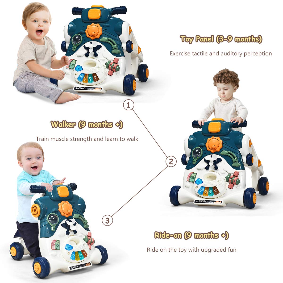 baby joy sit to stand walker