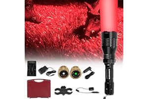 LUMENSHOOTER LS250 Varmint Hunting Light Kit, Green Red White All in One Predator Light for Coyote, Hog, Fox