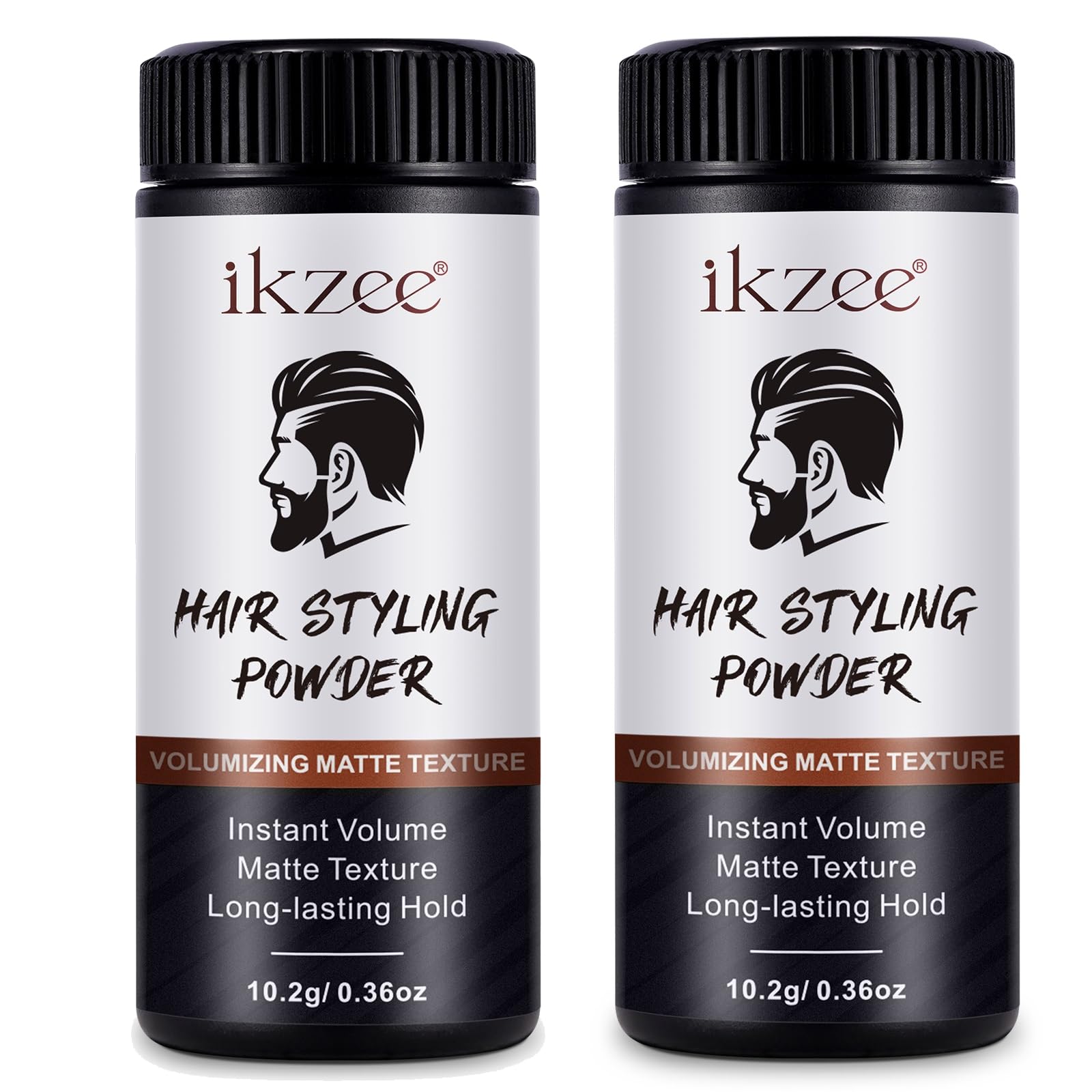 Hair Styling Powder, Texture Powder, Hair Powder for Men, 10g - 2PCS, Matte Finish, Volumizing & Texturizing, Long-lasting Hold, No Greasy Residue