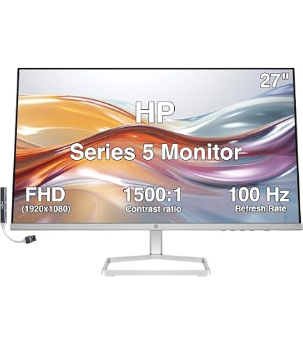 Amazon.com: HP 27-inch FHD Monitor with AMD FreeSync Technology