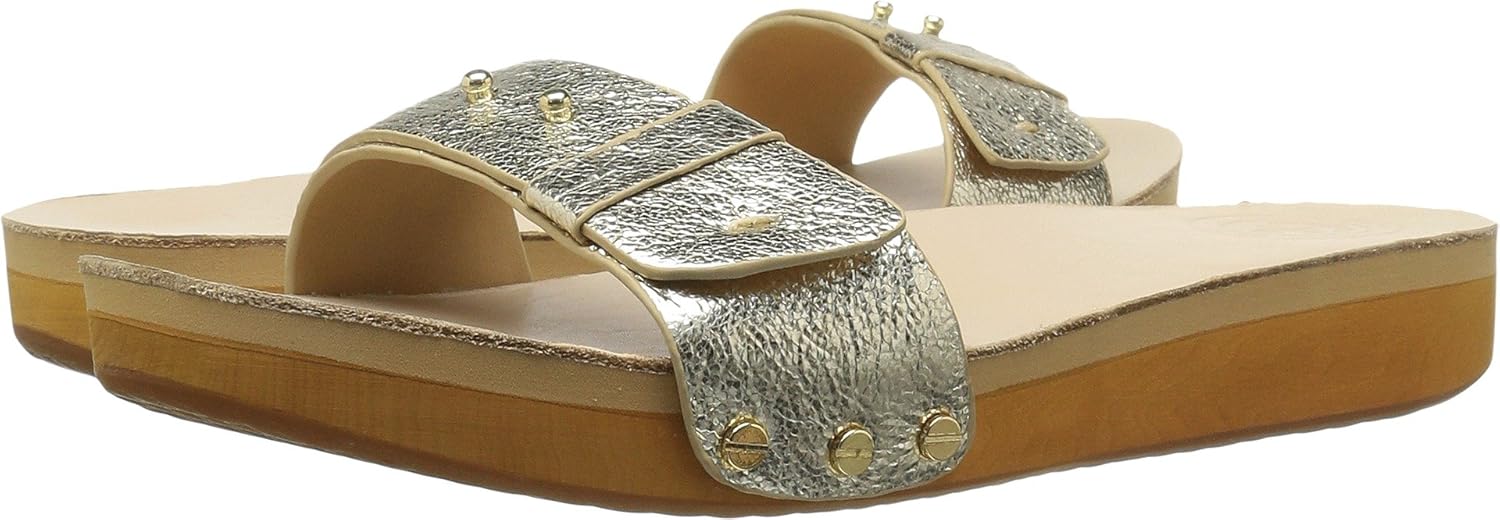 Cape Cod Shoe Supply Josie Gold 6 Sandals