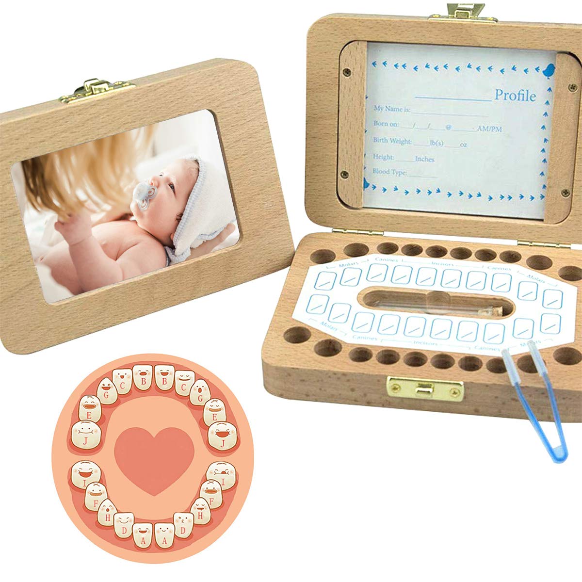 milk teeth keepsake box