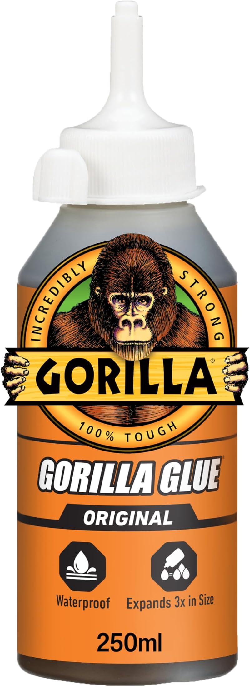 Gorilla Glue 250ml Bottle - Gorilla Brand Adhesive 250 ml