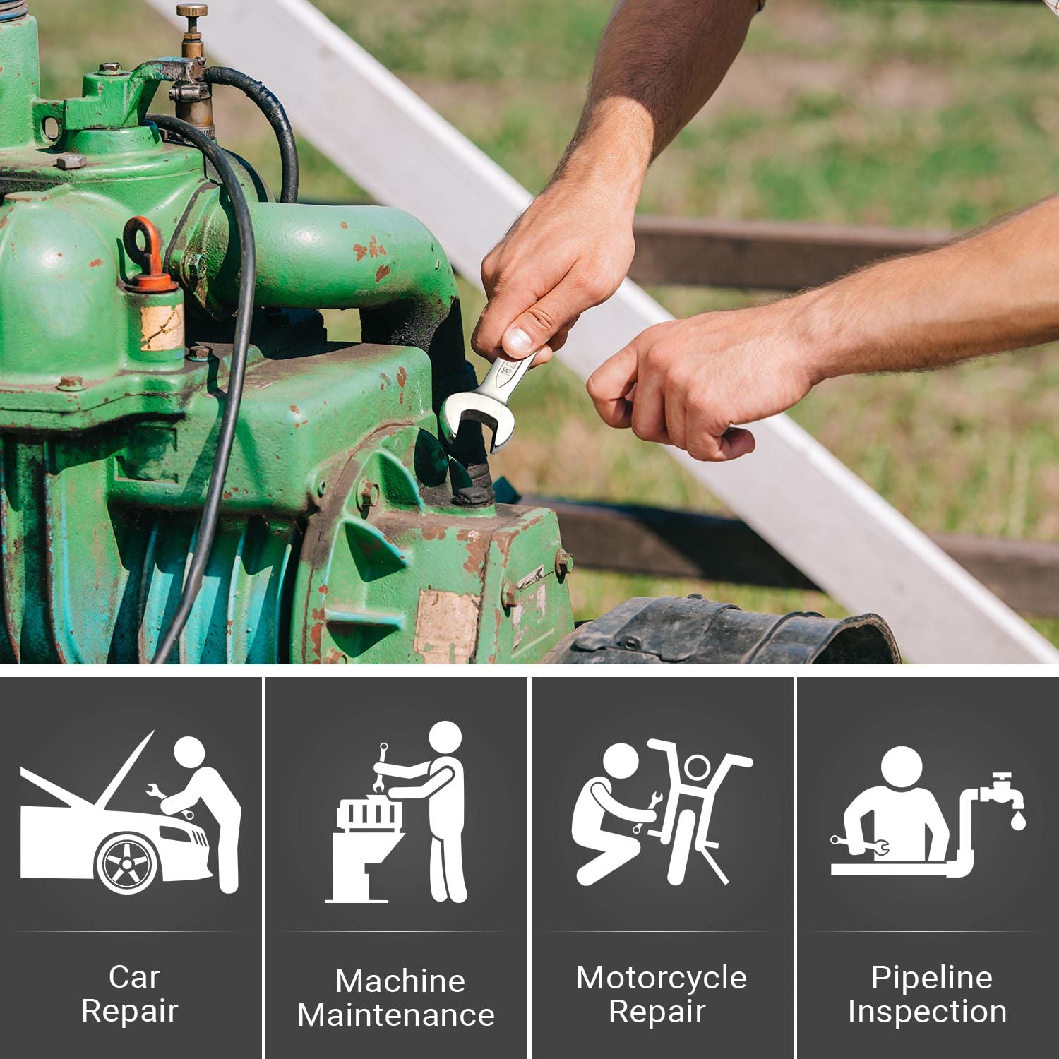 Jetech 16mm Combination Wrench - Industrial