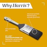 Harris Seriously Good 3 Pack Gloss Flat Brush Set 1in 1.5in 2in view 5