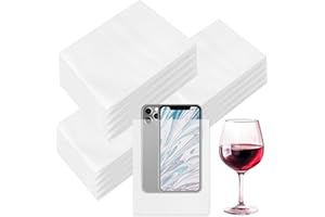ALISWAT 200 Pack Foam Pouches 6x8 Inch, Cushion Foam Pouch Protect Fragile Items, Packing Foam Wrap Pouches for Moving, Storing and Packing supplies Protect Glasses, China, and Dishes