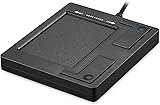 Perixx PERIPAD-501II - Wired USB Touchpad - Black - 86x75x11mm Dimension - Fit with Industrial & Professional Use - Scrolling Feature