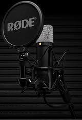 RØDE NT1 5th Gen Large-Diaphragm Studio Condenser Mic with XLR USB Shock Mount view 2