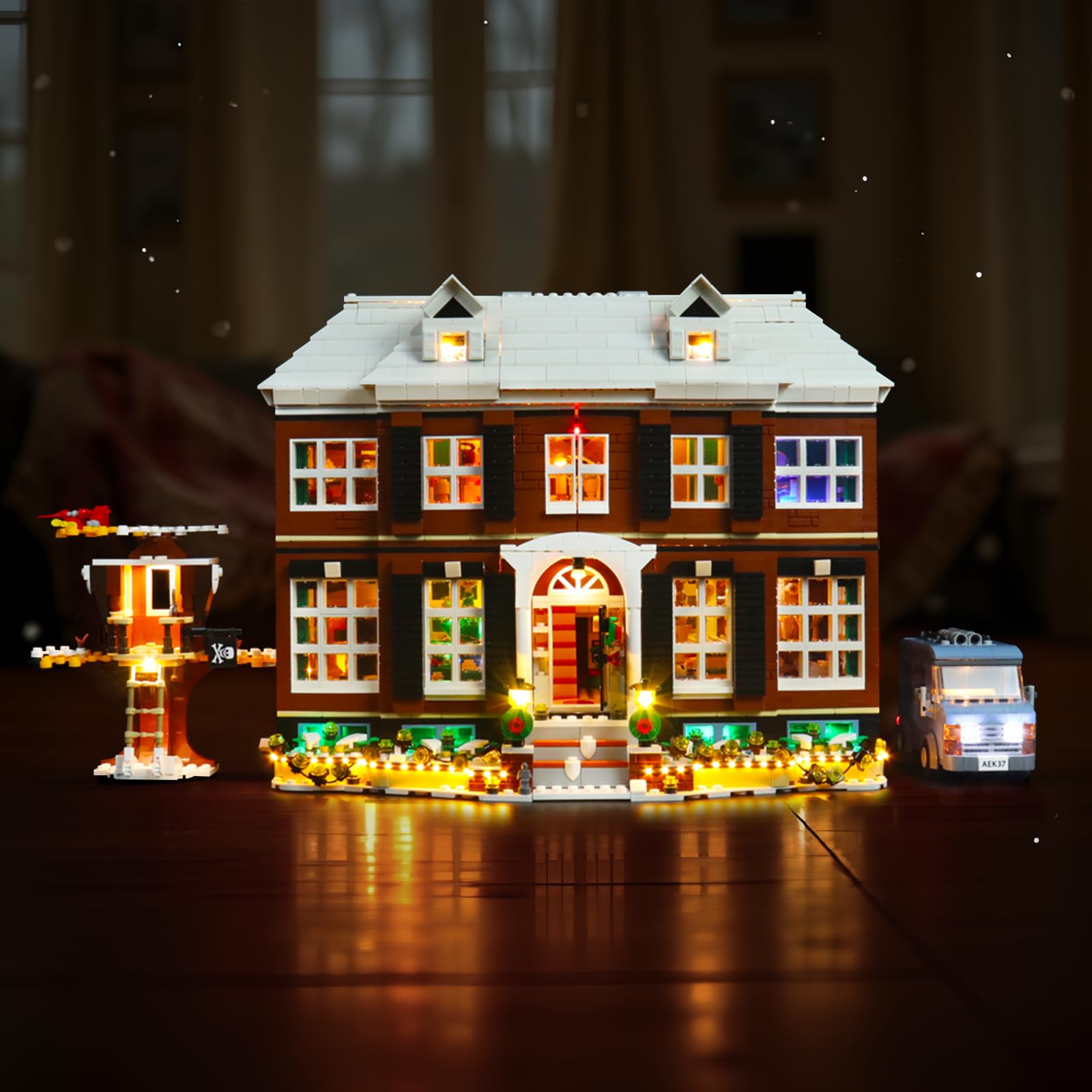 Photo 1 of Hilighting Upgraded Led Light Kit for Lego Ideas Home Alone Building Set, Compatible with Lego 21330, Gift Idea for Millennials (Model Not Included)